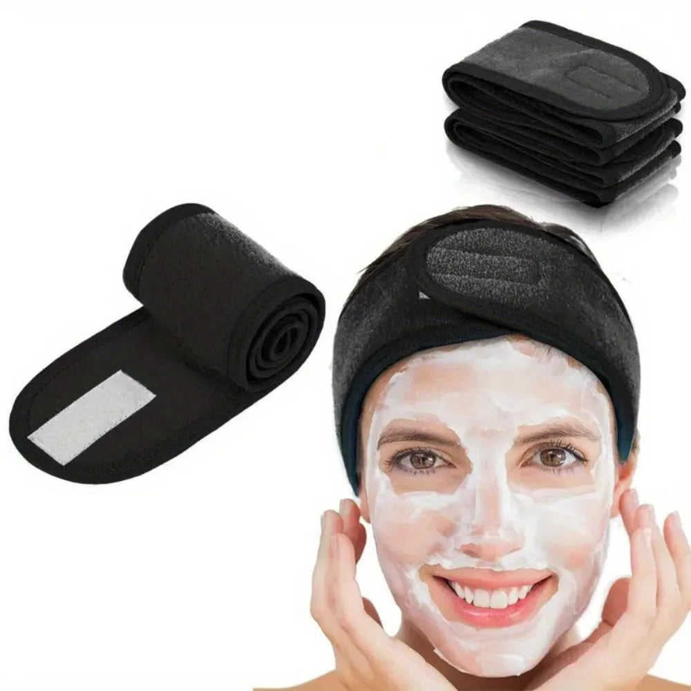 Soft Adjustable Women's Headband – Makeup, SPA & Yoga