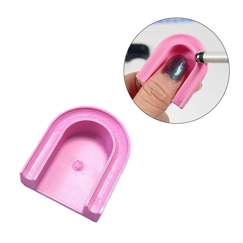 U-Shaped Cat Eye Nail Magnet Guide Tool | DIY Gel Polish