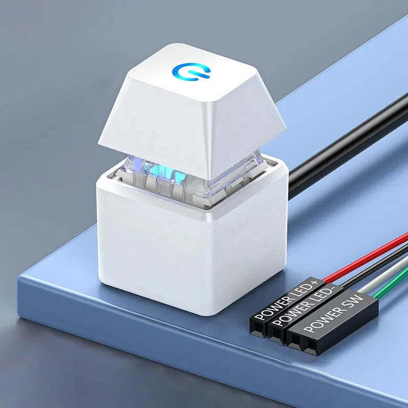 1.8m External PC Power Button Extension Cable | Desktop Switch