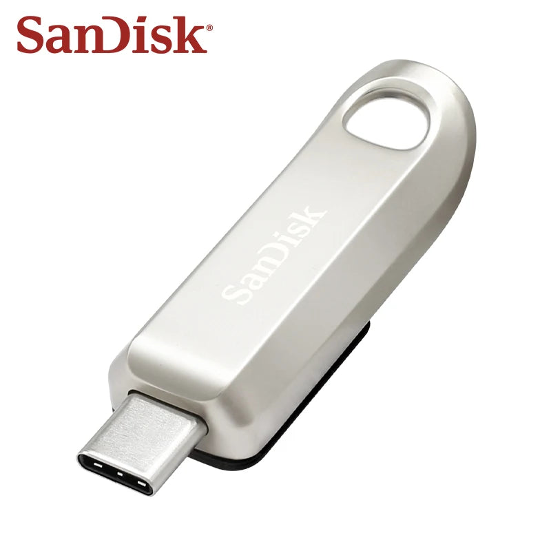 SanDisk Ultra Luxe CZ75 USB-C Flash Drive 64–256GB USB 3.2 USB-C Flash Drive PRIMED