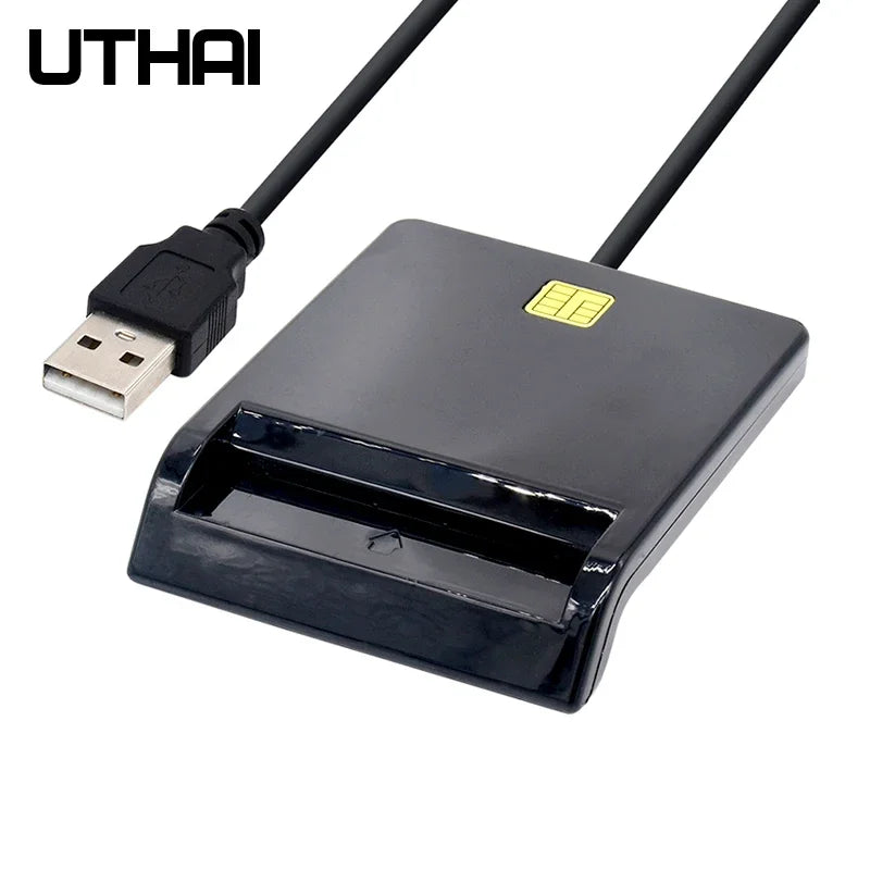 UTHAI USB Smart Card Reader IC/ID EMV ISO 7816 – XJF-607