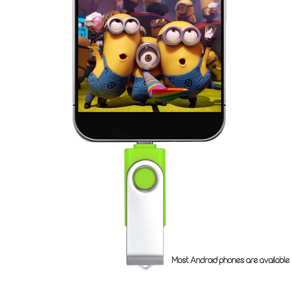 2-in-1 USB-C & USB 3.0 Metal Flash Drive 8GB–128GB USB Flash Drive PRIMED