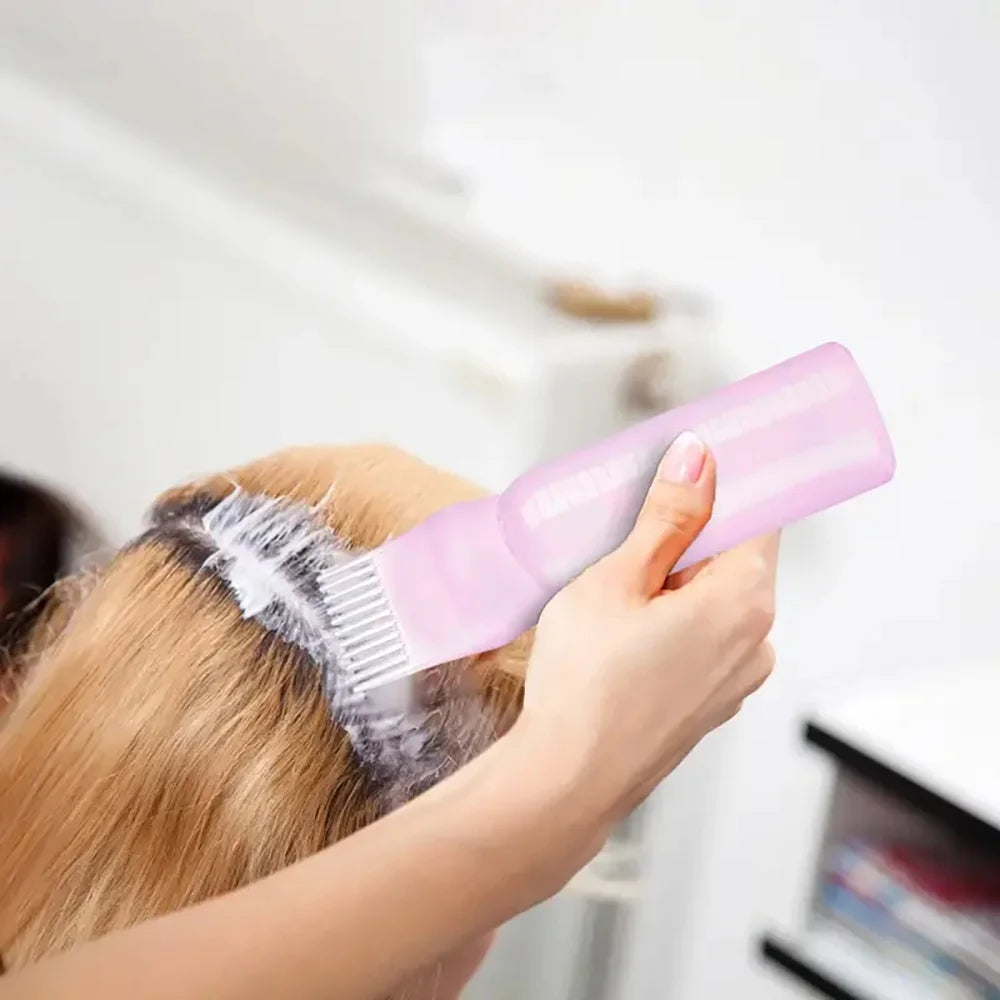120ml Hair Dye Applicator Comb Bottle | Salon Coloring Tool Hair Dye Applicator PRIMED