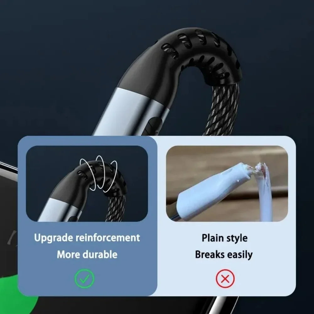 USB-C to USB-C Cable PD 100W 5A Fast Charging 1M/2M USB-C Charging Cable PRIMED