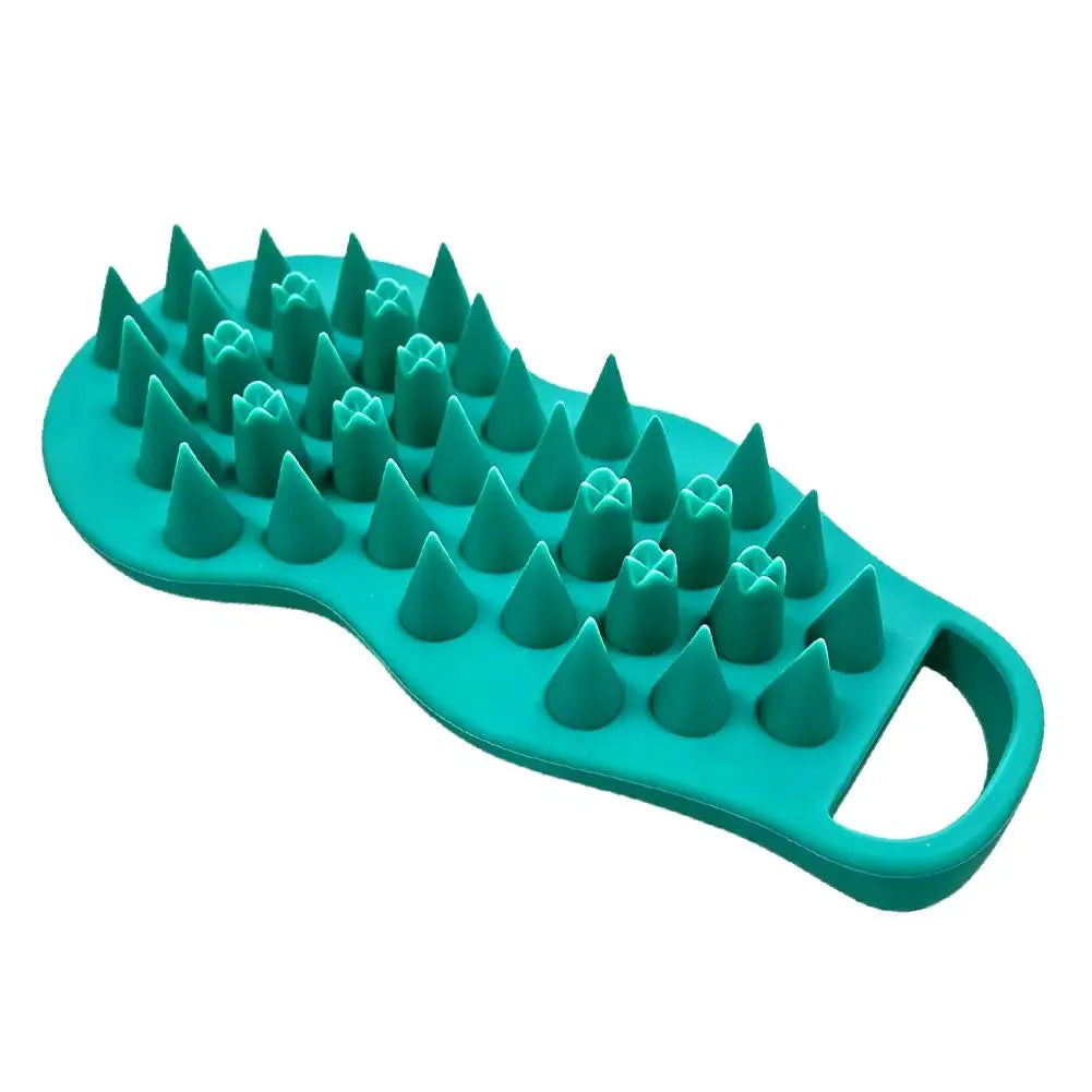 Soft Silicone Scalp Massage Brush – Anti-Slip Shower Comb Scalp Massage Brush PRIMED C