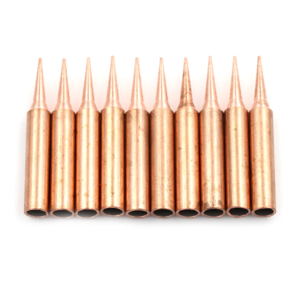 10-Pack 900M-T-I Pure Copper Soldering Tips | 936 937 Station