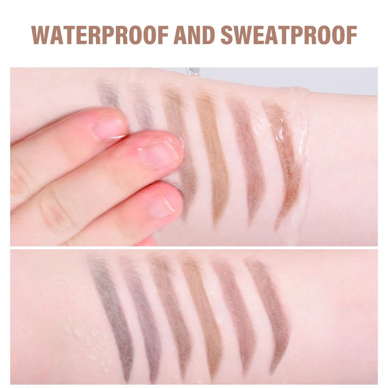 Ultra Fine Double-Ended Eyebrow Pencil with Brush – 6 Colors Eyebrow Pencil PRIMED