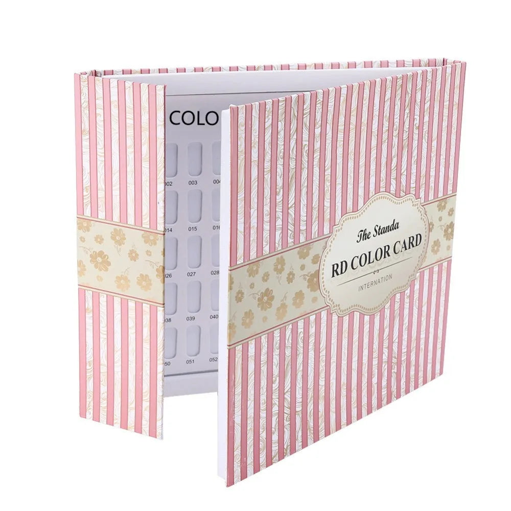 120-Slot Nail Color Display Book | Polish & Art Tip Showcase Nail Display Book PRIMED