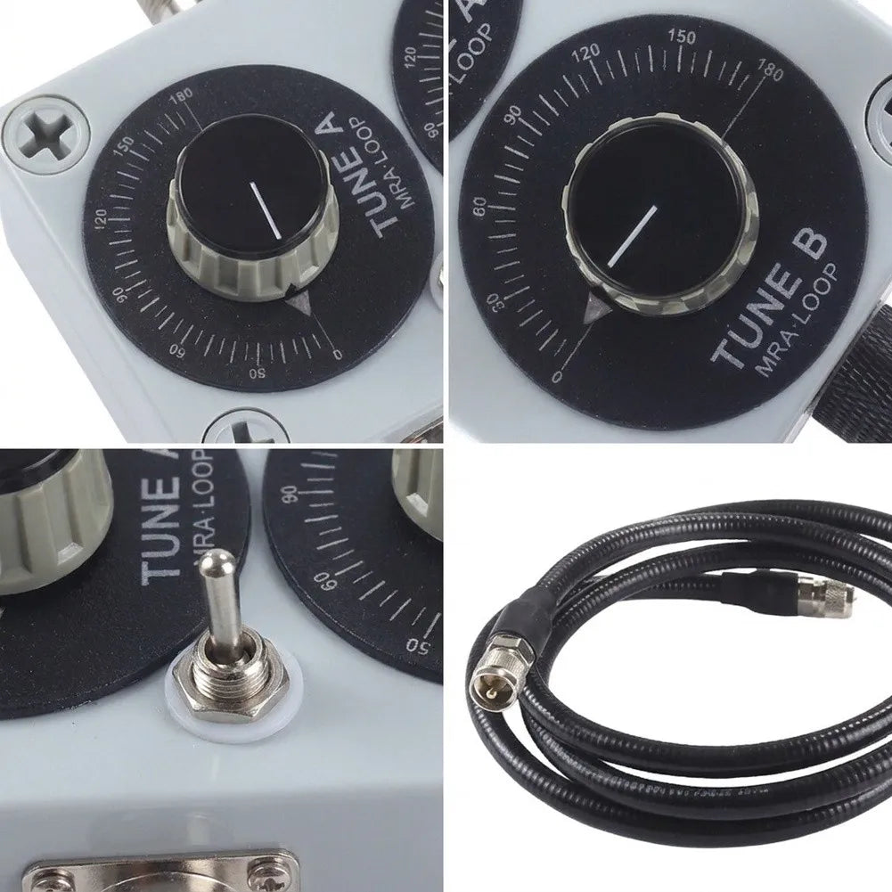 MRA-135 20W HF/FM/VHF/UHF Small Loop Antenna for IC-705 Loop Antenna PRIMED