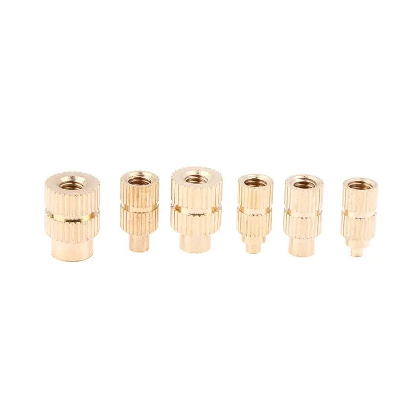 T12 Heat Insert Tip Kit – M2–M8 Brass Knurled Nuts for 3D Prints