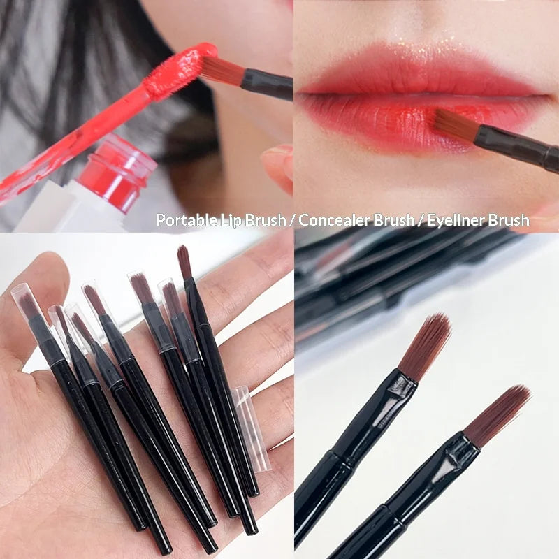 30-Piece Disposable Lip & Concealer Makeup Brush Set
