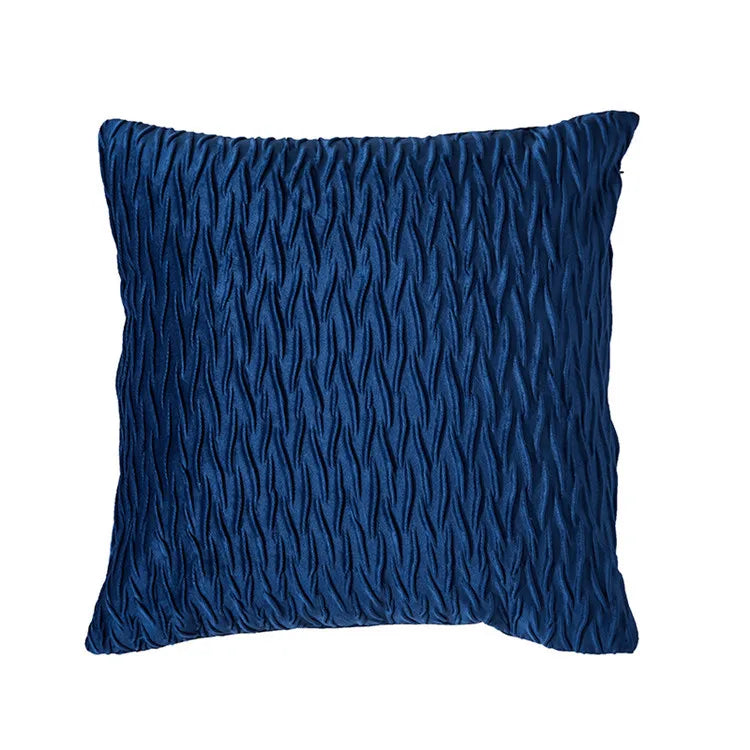 Super Soft Velvet Throw Pillow Cover 45x45cm | Striped Luxury