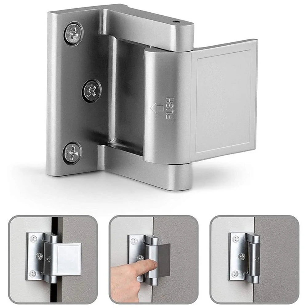Zinc Alloy Door Latch Security Lock | Modern Minimalist