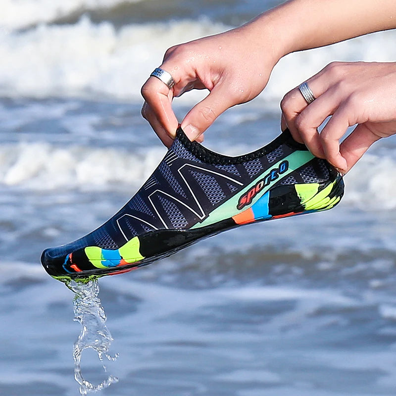LETCOMFIT Quick-Dry Aqua Water Shoes – Beach & River Sneakers Aqua Water Shoes PRIMED