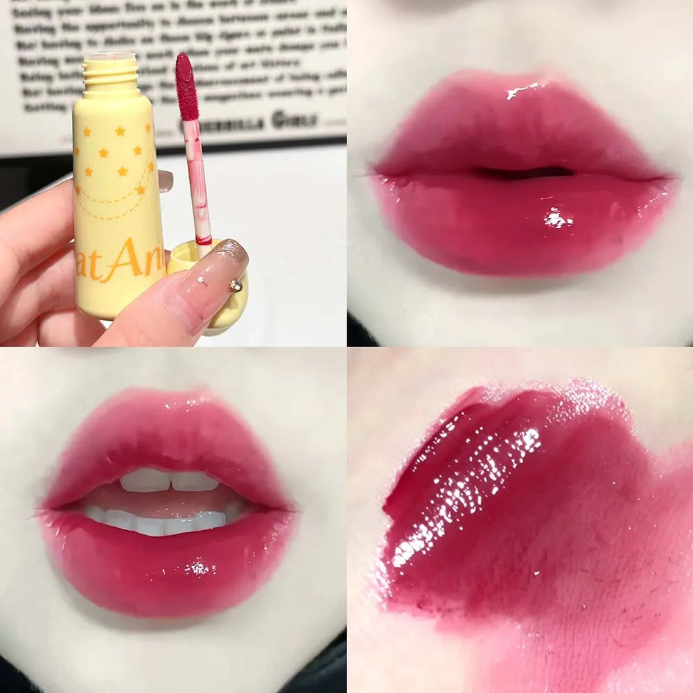 Waterproof Mirror Lip Gloss 6 Shades – Nude & Brown Long-Lasting