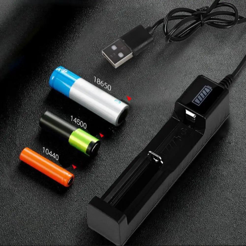 Universal Smart USB Battery Charger 18650 14500 10440 Battery Charger PRIMED