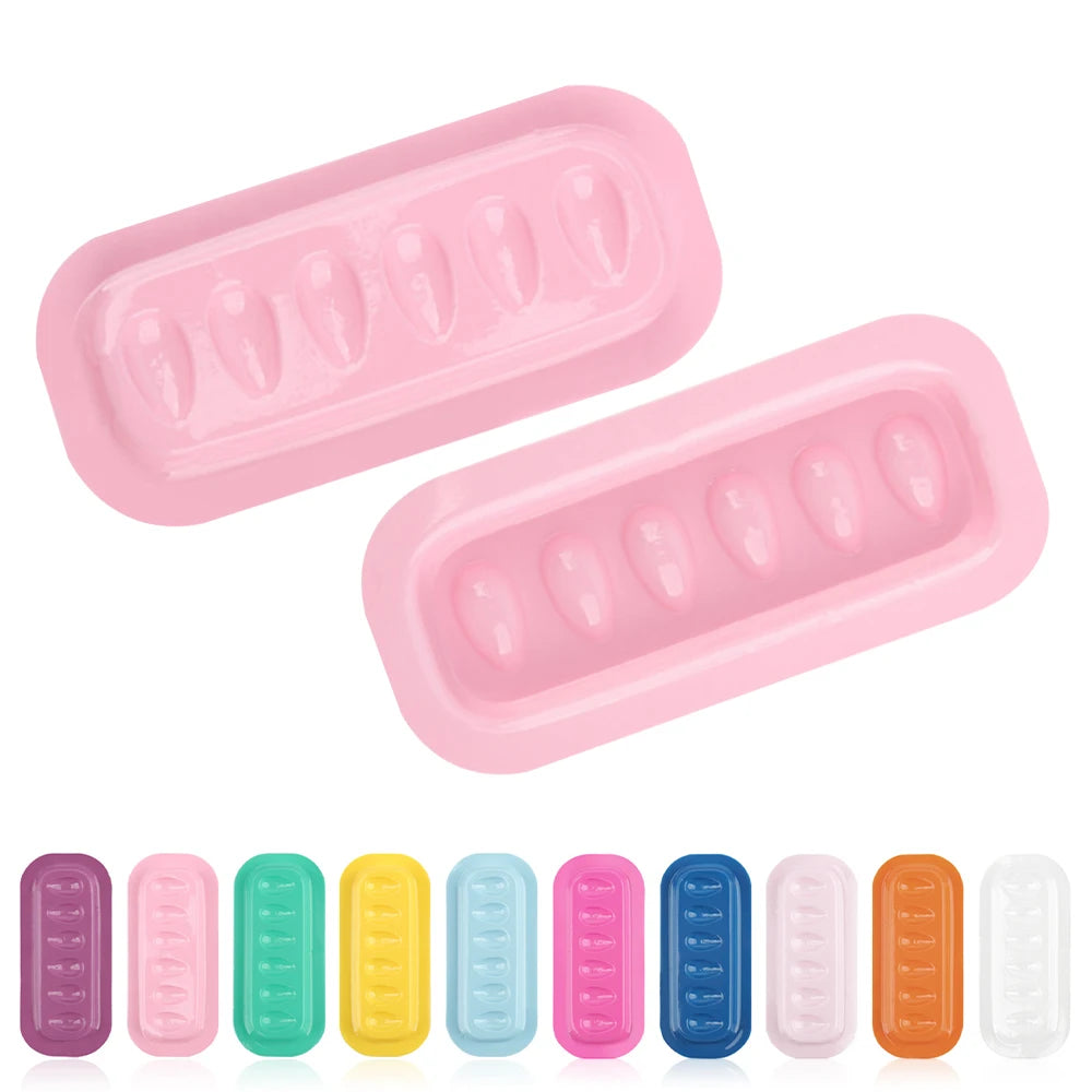 Eyelash Glue Holder Tray 50/100pc – Lash Extension Pallet Lash Extension Accessory PRIMED