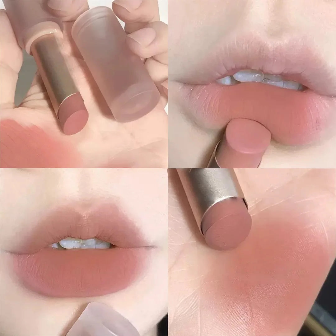 Velvet Matte Lipstick – Waterproof Nude Lip Tint Non-Transfer