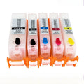 PGI-550 CLI-551 Refillable Ink Cartridges with ARC Chips | Canon Refillable Ink Cartridge PRIMED Default Title