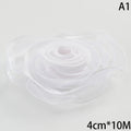 10M Fishtail Organza Ribbon 40mm – DIY Bows, Gifts & Bouquets