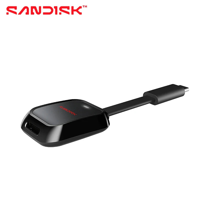 SanDisk QuickFlow USB 3.2 Type-C microSD Card Reader 250MB/s Memory Card Reader PRIMED