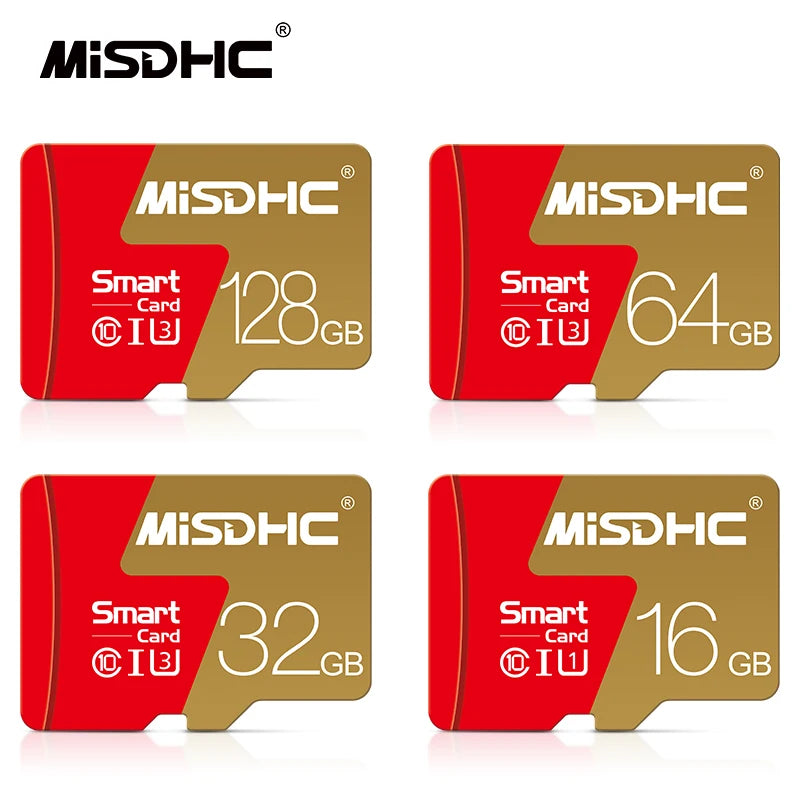 MISDHC Class 10 Micro SD Card 4GB–256GB TF Flash + Adapter Micro SD Card PRIMED