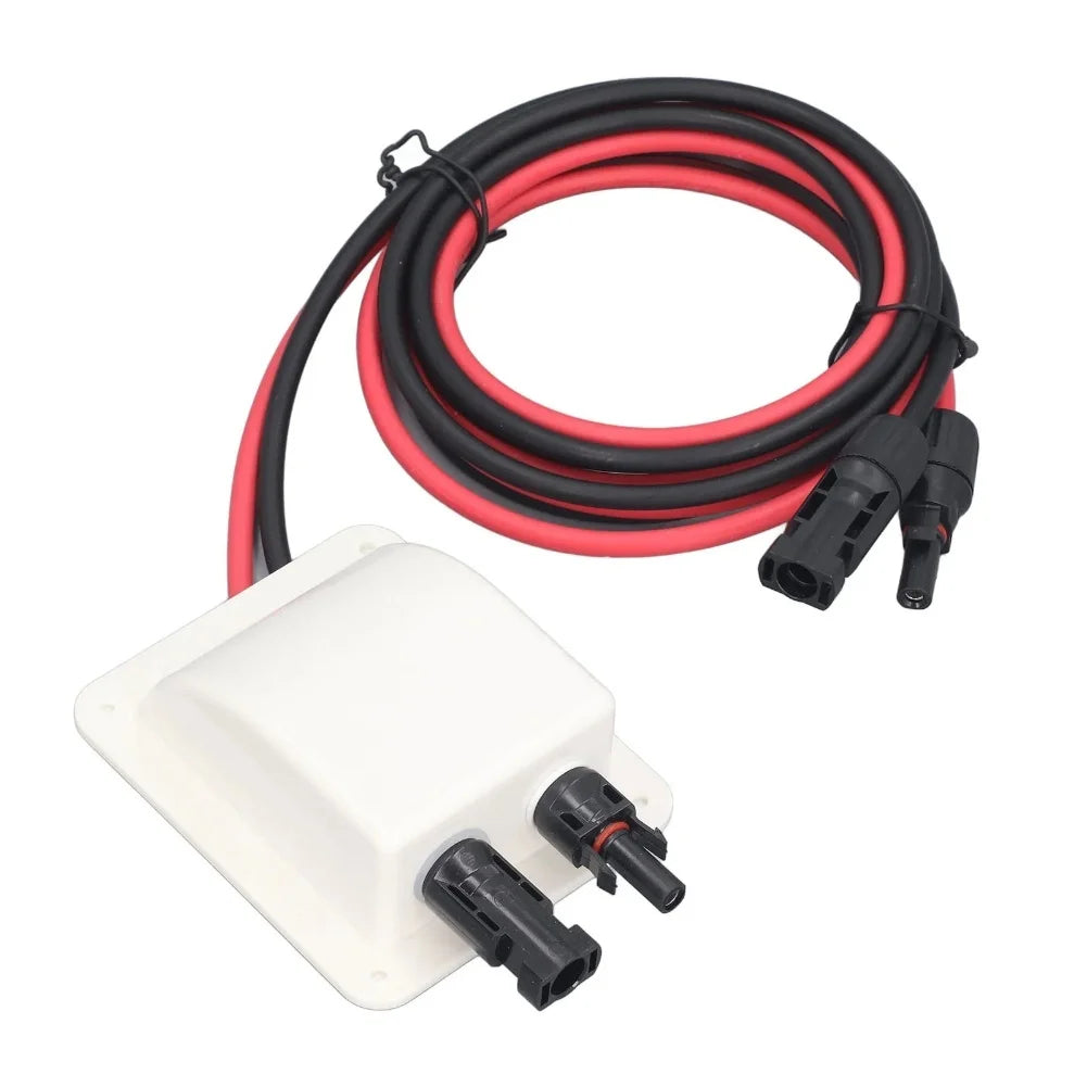 Solar Dual Cable Entry Gland – IP68 ABS for RV & Yacht