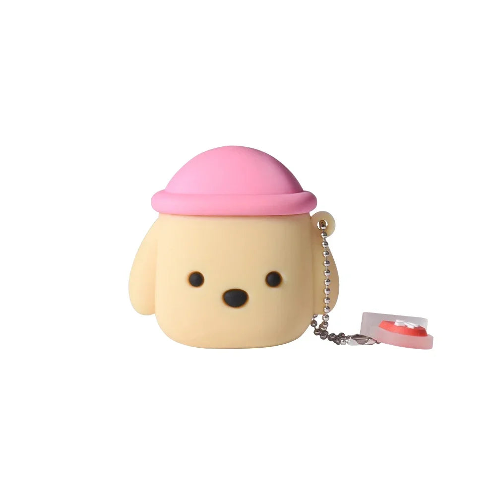 JASTER Cartoon USB Flash Drive Dinosaur & Akita Dog 4–128GB USB Flash Drive PRIMED 4GB Pink hat puppy