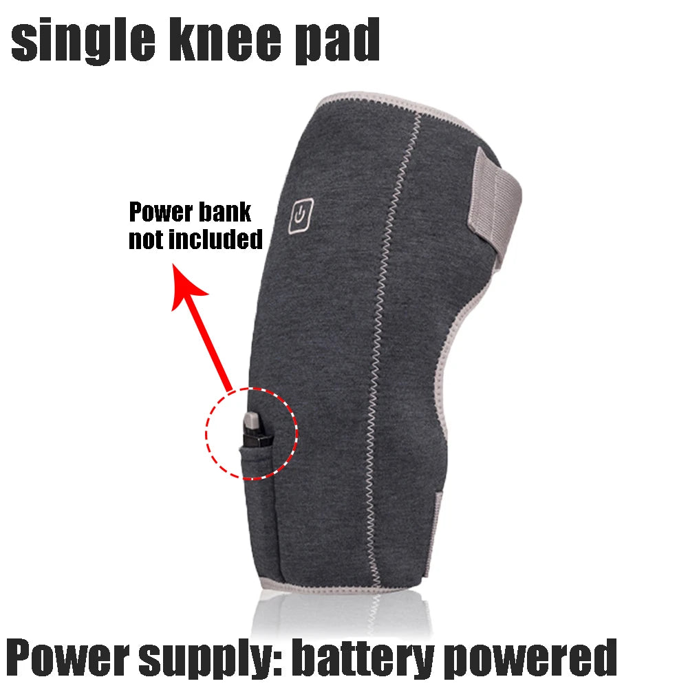 USB Graphene Electric Knee Heating Pad – Adjustable Heated Wrap Heated Knee Wrap PRIMED Single knee pad China Mainland