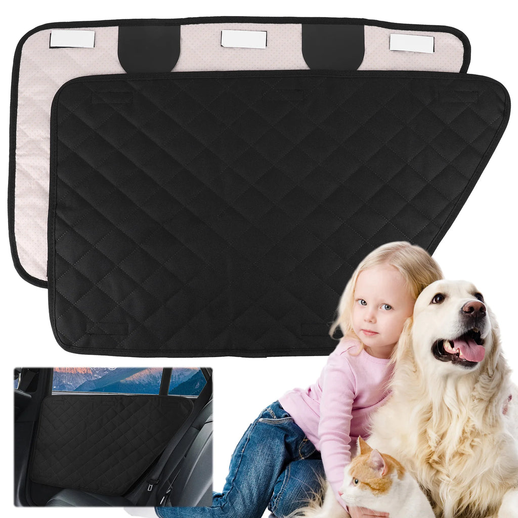 2-Pack Waterproof Pet Car Door Cover – Anti-Scratch Protector Pet Car Door Cover PRIMED