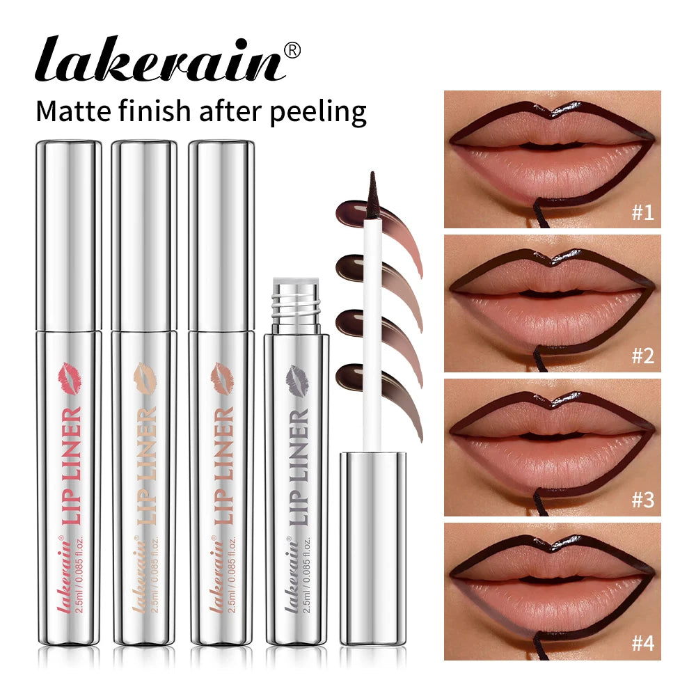 Peel Off Matte Lip Liner Pencil – Waterproof & Long Lasting Lip Liner Pencil PRIMED