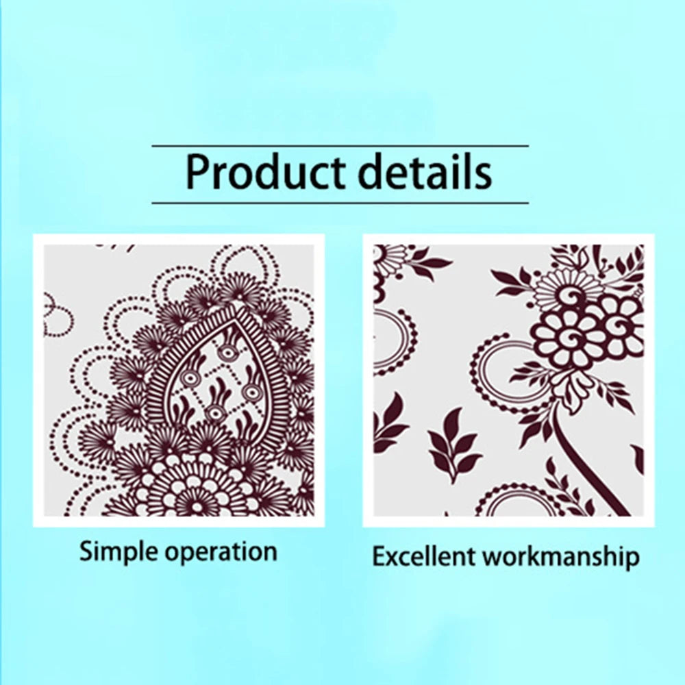 Henna Temporary Tattoo Stickers | Hand & Foot Body Art Temporary Tattoo Sticker PRIMED