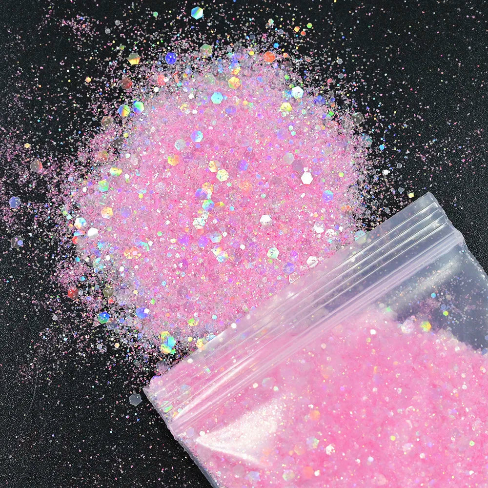Mermaid Nail Art Glitter 50g – Chameleon Hexagon Sequins