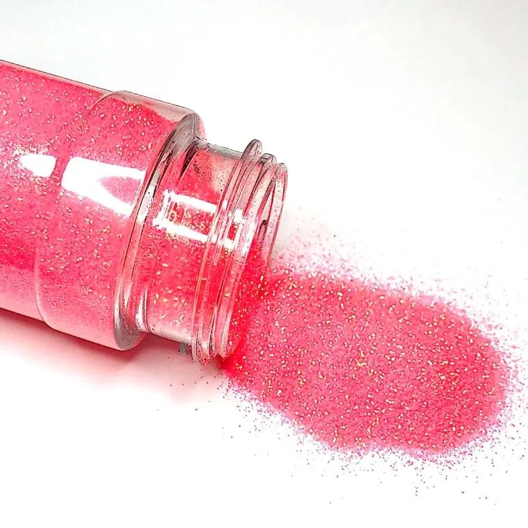 Pink Sugar Nail Glitter Powder 1oz – DIY Manicure Pigment Dust