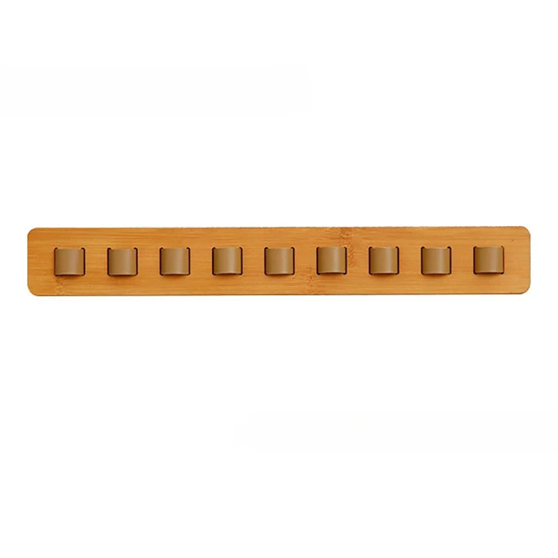 Wooden Wall-Mounted Eyeglass & Sunglasses Display Rack