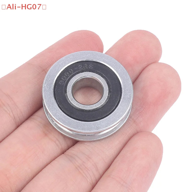 U-Groove Bearing Pulley 10×30×8mm Stainless Steel Guide Wheel