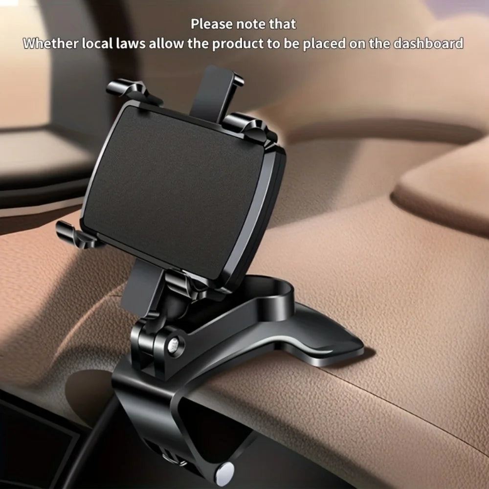 Universal 360° Car Phone Holder – Dashboard & Mirror Mount Car Phone Mount PRIMED