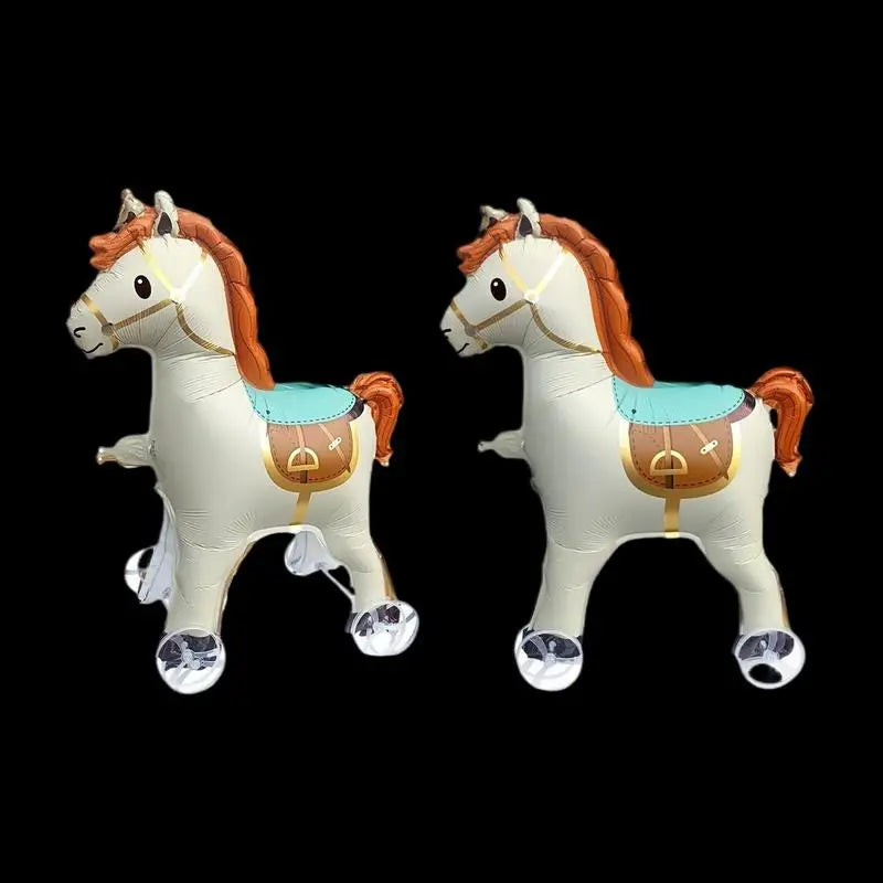 4D Walking Elephant Foil Balloon on Wheels – Kids Birthday