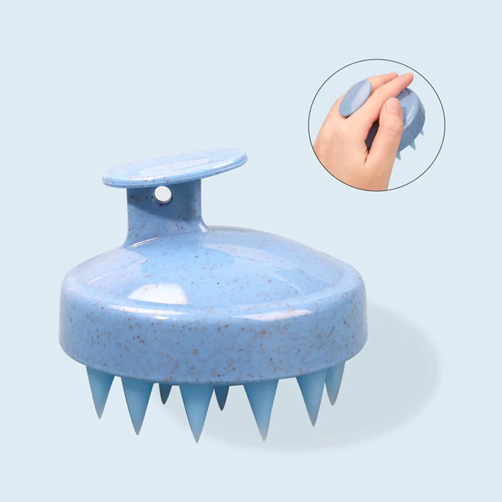 Silicone Scalp Massage Shampoo Brush | Hair Washing Comb Scalp Massage Brush PRIMED