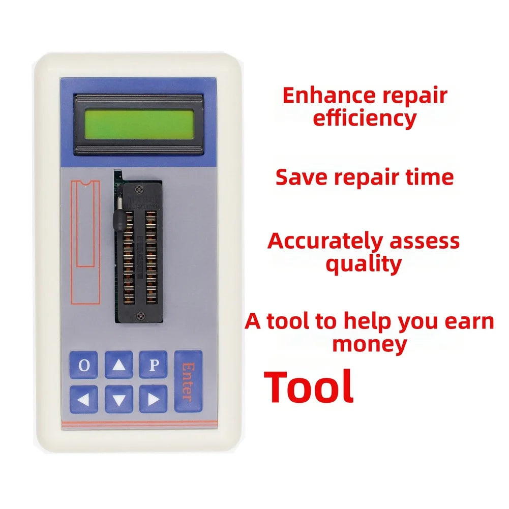 TSH06F IC Chip Tester – Auto Transistor, Diode & Zener ID