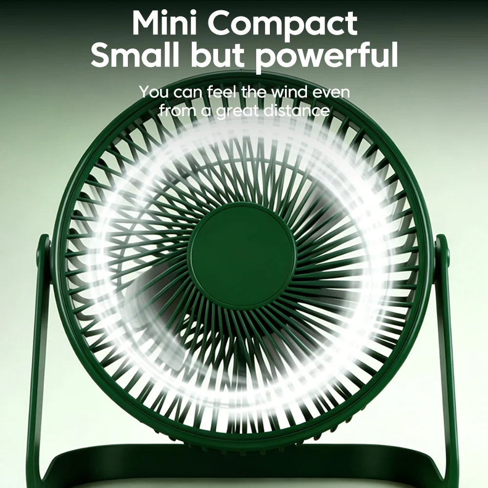 USB Desktop Mini Fan – Portable Table Fan Home Office Dorm USB Desktop Fan PRIMED