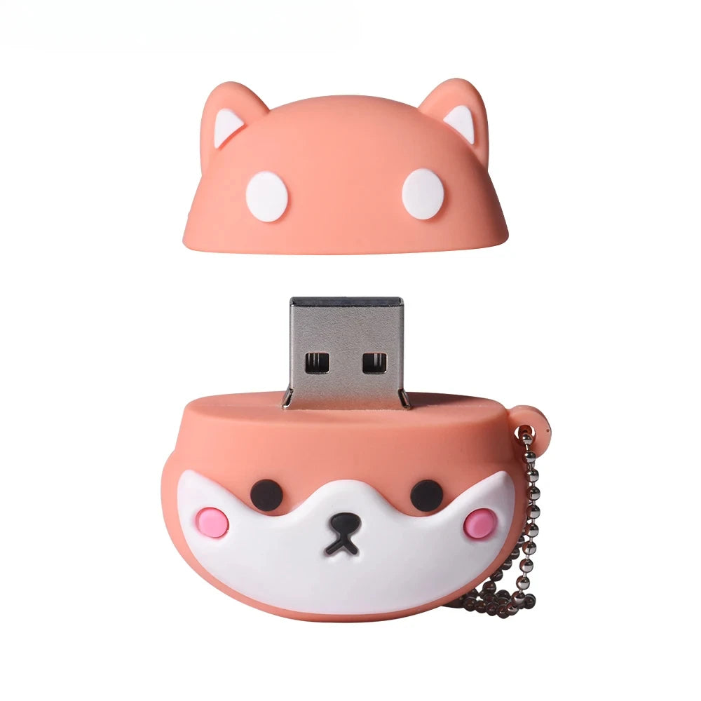 JASTER Cute Cartoon USB Flash Drive 4GB–64GB | Tiger Avocado USB Flash Drive PRIMED