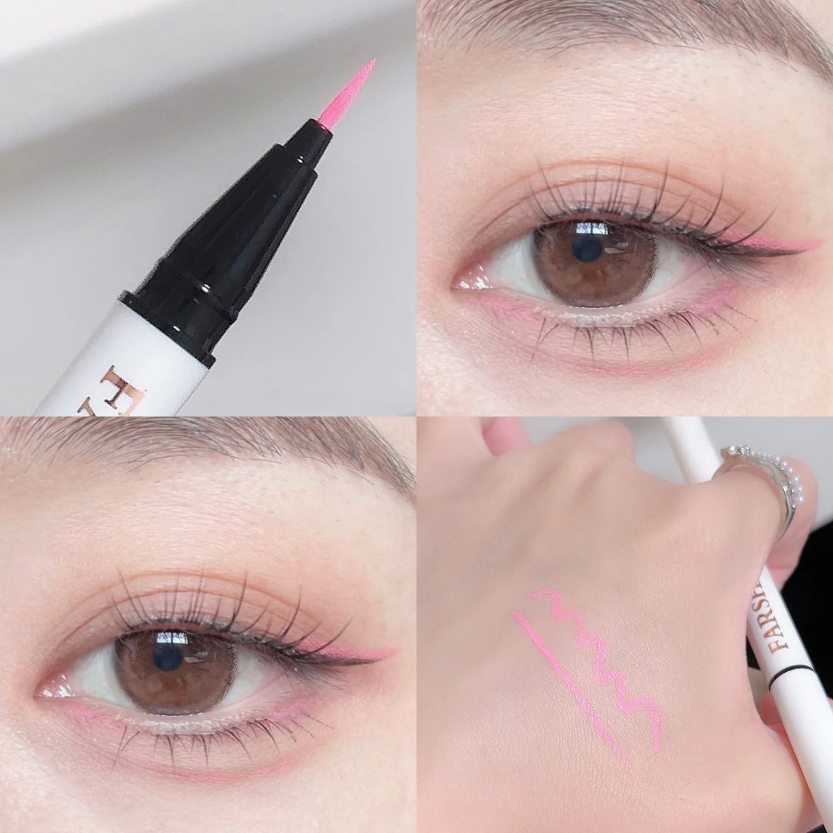 0.1mm Colorful Liquid Eyeliner Pen – Waterproof & Long-Lasting