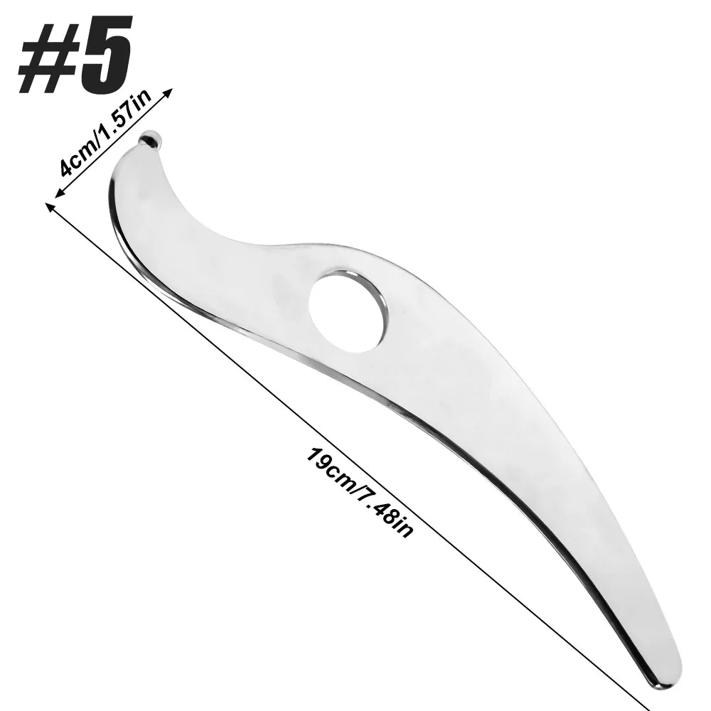 Stainless Steel Gua Sha IASTM Scraping Massage Tool