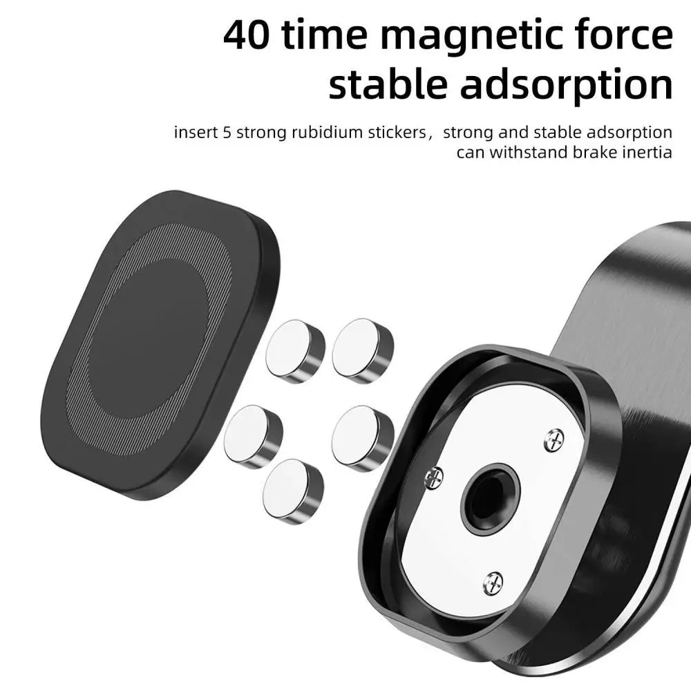 Magnetic Car Phone Holder Air Vent Clip Mount – 360° Rotation Car Phone Mount PRIMED