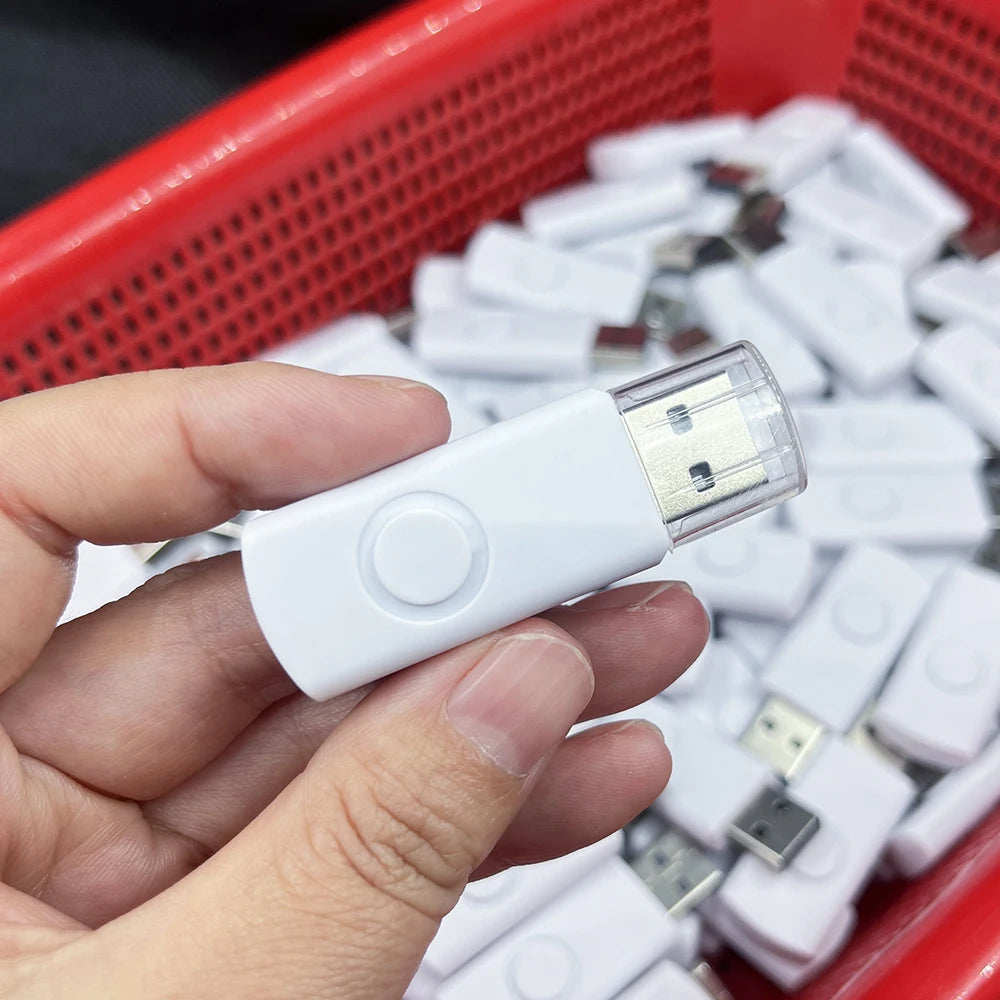 200-Pack Custom Logo USB Flash Drives 4GB–64GB | Bulk Metal USB Flash Drive PRIMED