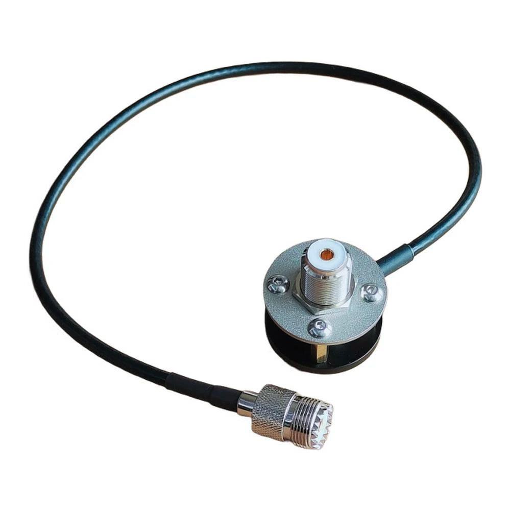 Tripod Antenna Base 1/4" & 3/8" Thread | UV & Shortwave Mount