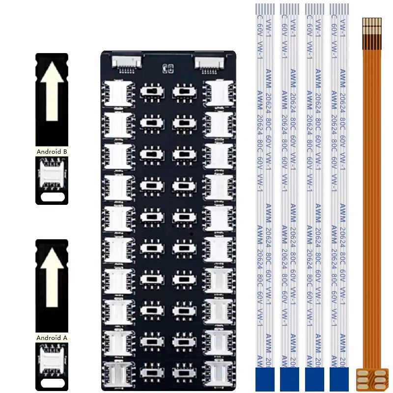 UTHAI T13 20-Slot SIM Card Expander for Android Phones SIM Card Expander PRIMED T13-Android-20