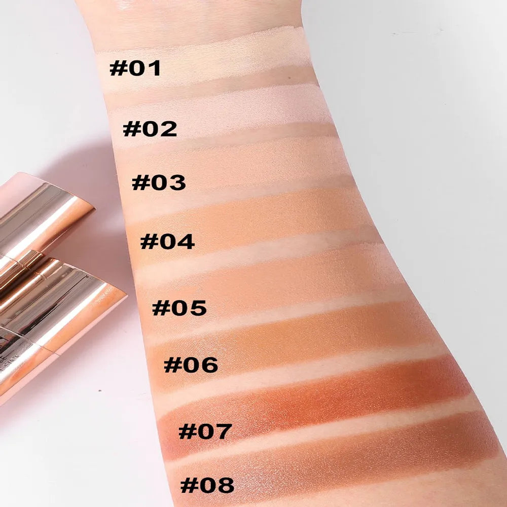 Double-Head Contour Stick & Concealer Cream with Brush