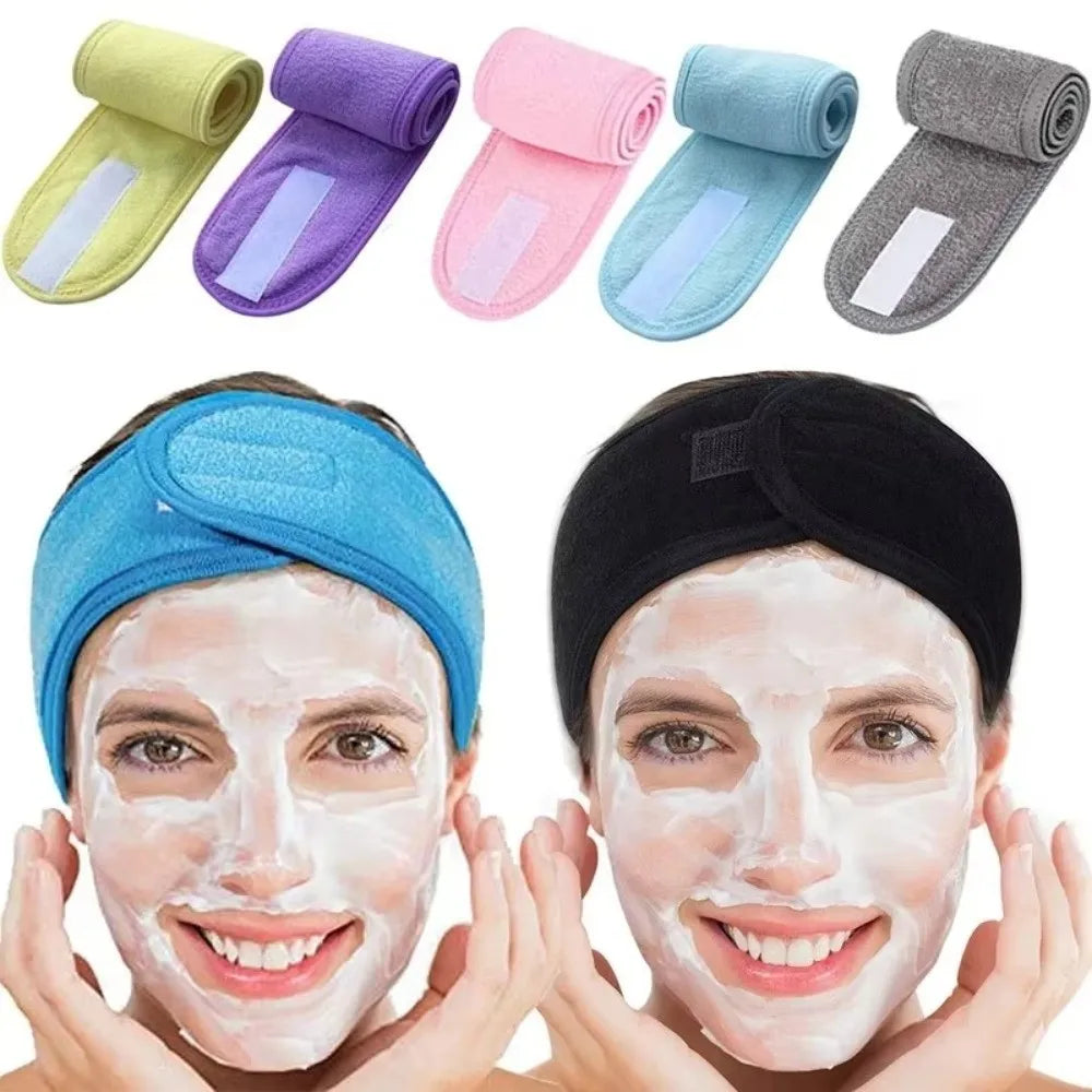 Soft Adjustable Headband – Makeup, SPA, Yoga & Face Washing Hair Headband PRIMED